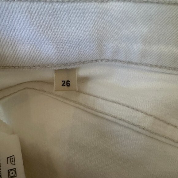 CITIZEN of HUMANITY High Rise Slim Ankle White Jeans - Size 26 - Picture 10 of 14